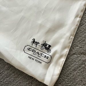 Coach dust bag